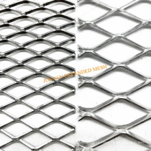 Stretch expanded metal mesh